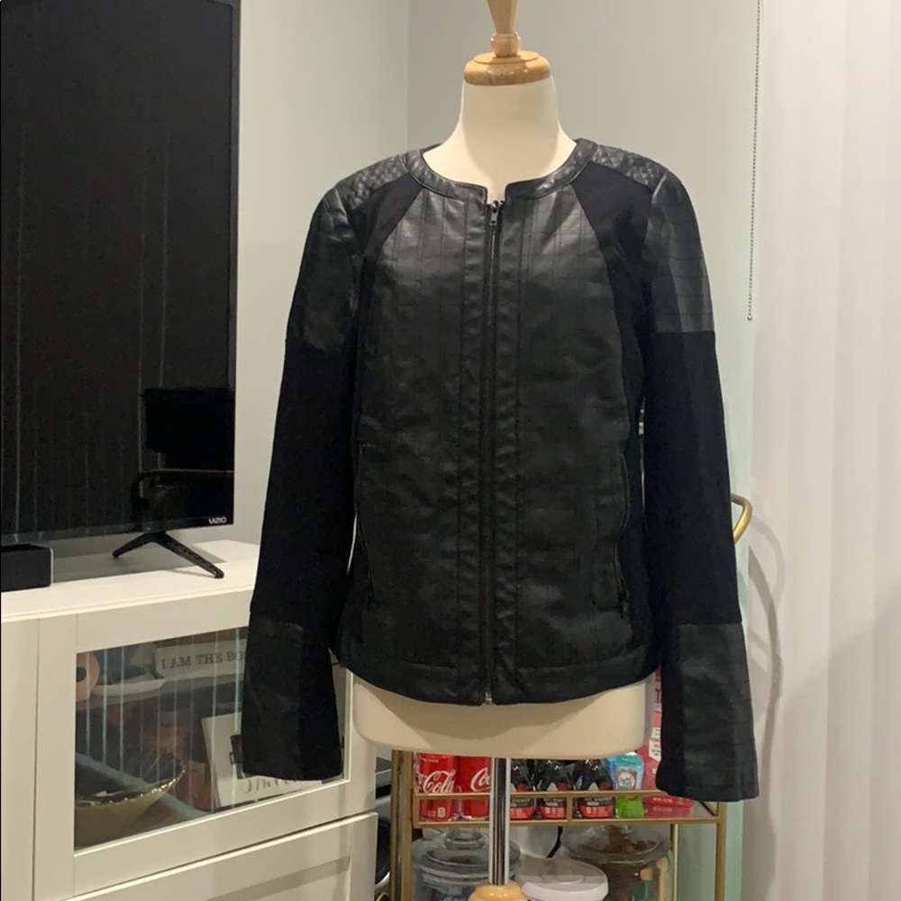 Leather jacket